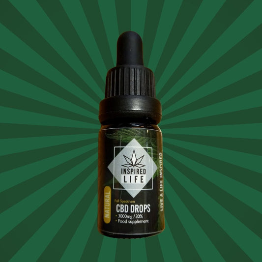 3000mg - Full Spectrum - Chill Drops - 10ml - Inspired Life UK