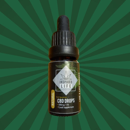 500mg - Full Spectrum - Chill Drops - 10ml - Inspired Life UK