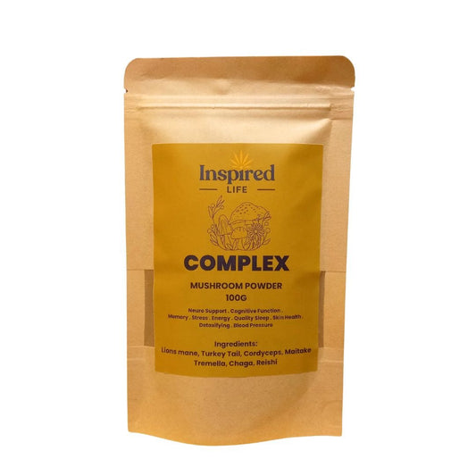 Complex Mushroom Powder - 100g - Inspired Life UK