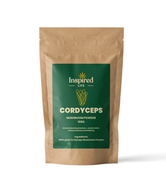 Cordyceps Mushroom Powder - 100g 🌿 - Inspired Life CBD