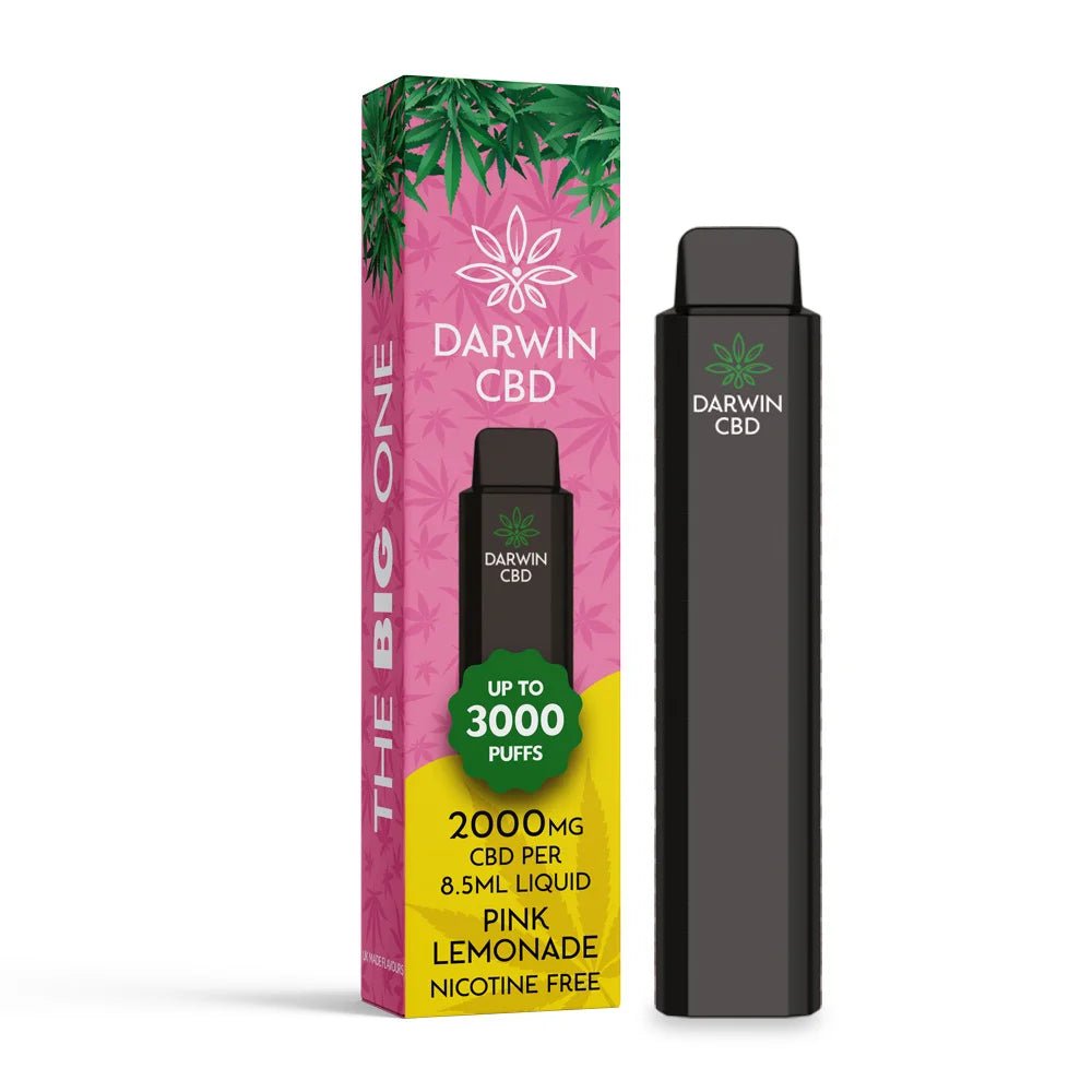 Darwin 2000mg CBD Disposable Vape - Inspired Life UK