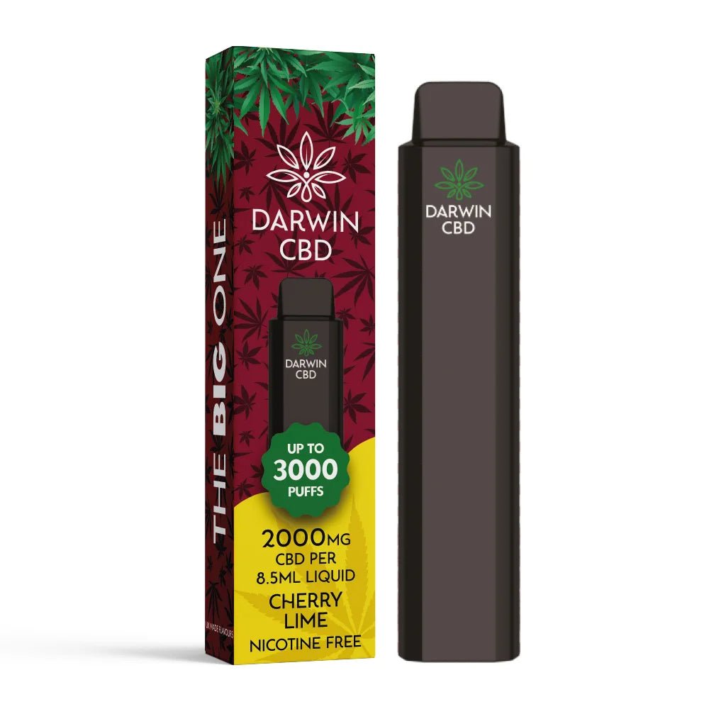 Darwin 2000mg CBD Disposable Vape - Inspired Life UK