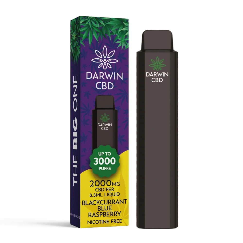 Darwin 2000mg CBD Disposable Vape - Inspired Life UK