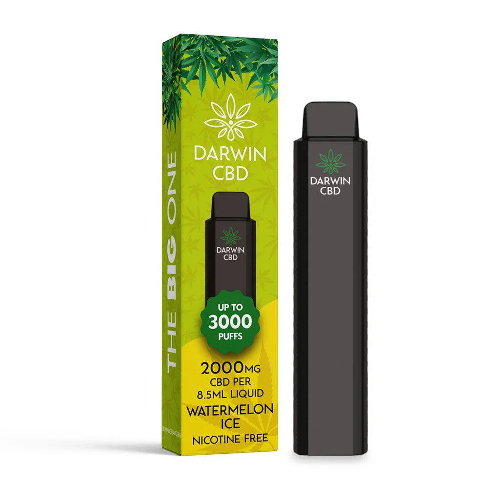 Darwin 2000mg CBD Disposable Vape - Inspired Life UK