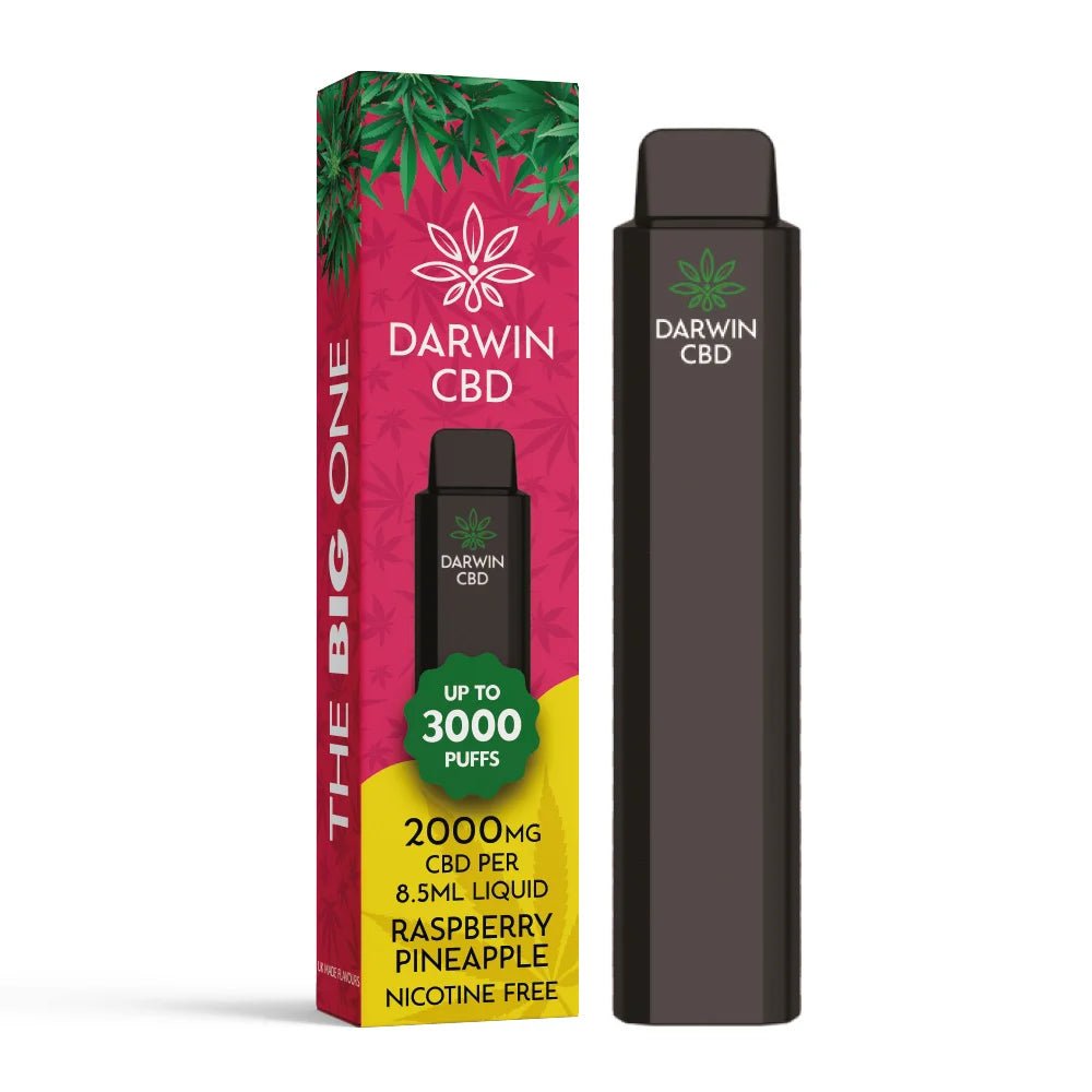 Darwin 2000mg CBD Disposable Vape - Inspired Life UK