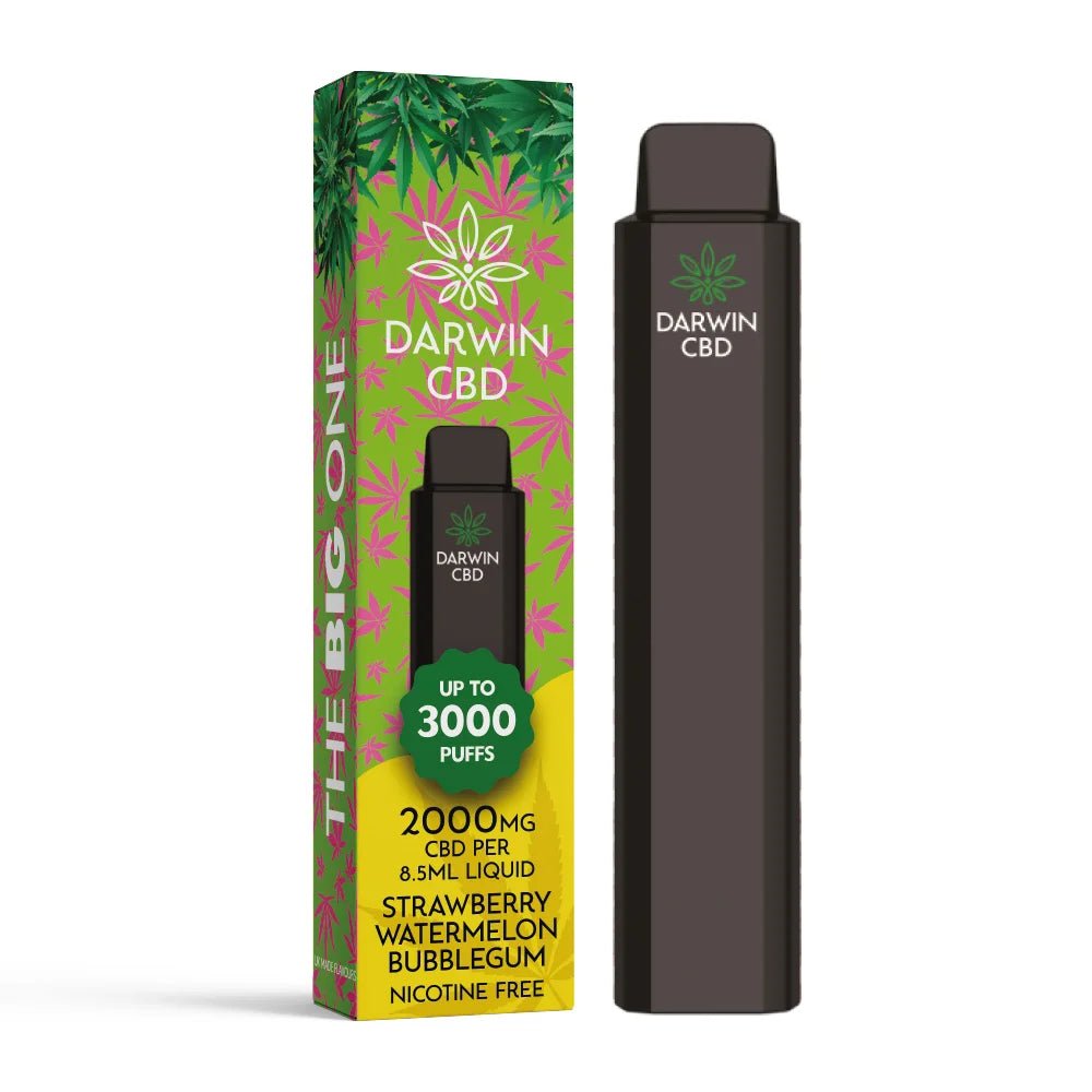 Darwin 2000mg CBD Disposable Vape - Inspired Life UK