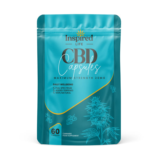 Inspired Life CBD Capsules - 1200mg 🌿 - Inspired Life CBD