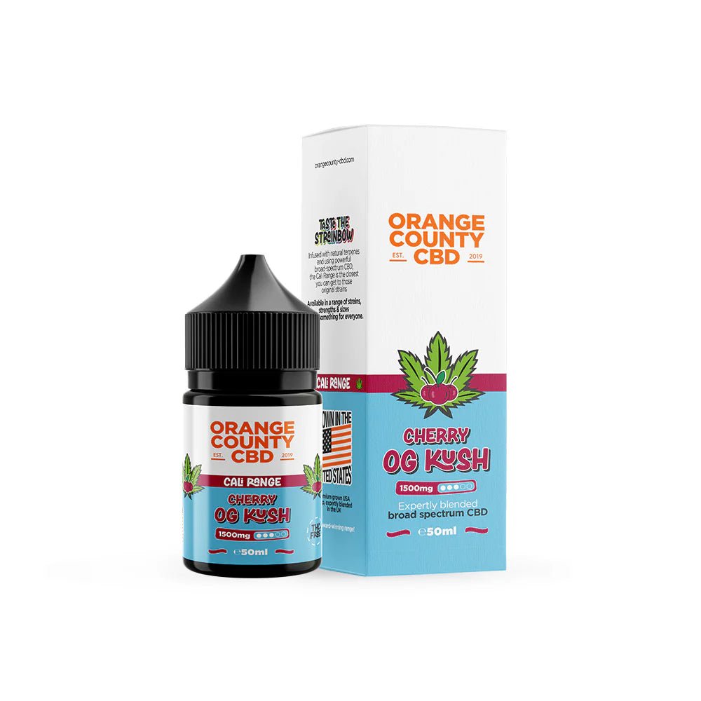 Orange County 1500mg CBD Vape Liquid - Inspired Life UK