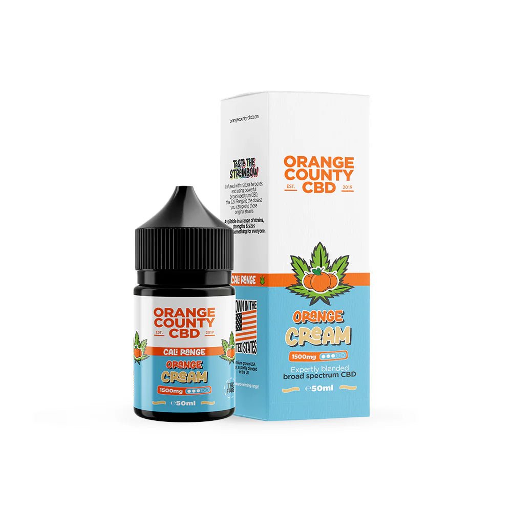 Orange County 1500mg CBD Vape Liquid - Inspired Life UK