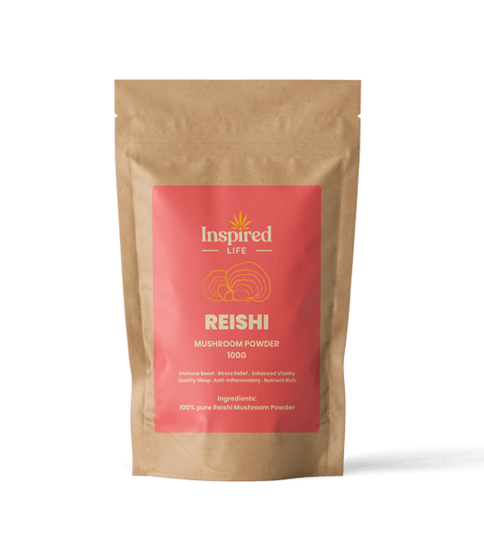 Reishi Mushroom Powder - 100g 🍄 - Inspired Life CBD