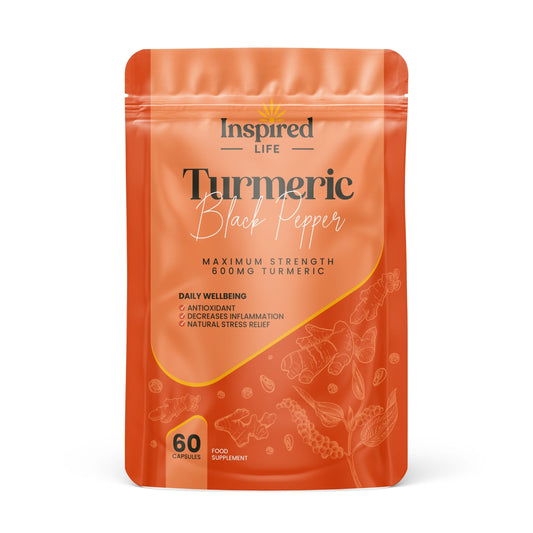 Turmeric and Black Pepper Capsules 🌶️ - Inspired Life CBD